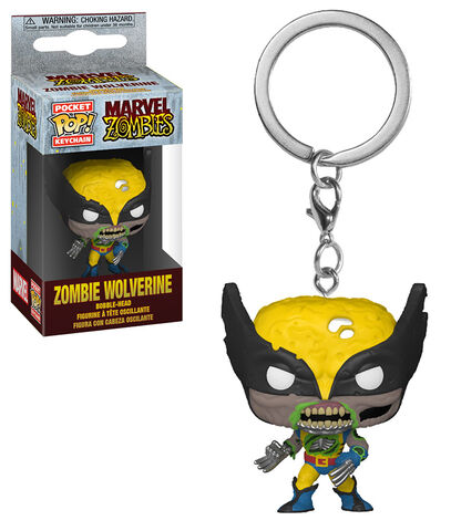 Porte-cles Funko Pop! - Marvel - Wolverine Zombie